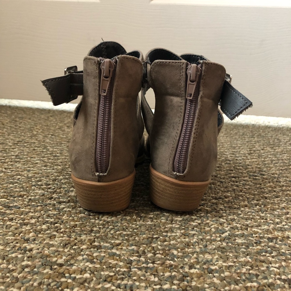 Taupe Booties - Picture 3 of 4